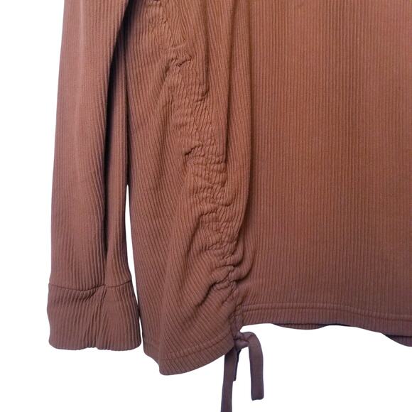 Michael Stars Los Angeles I Donna Tunic Rustique Ribbed Knit Turtleneck Top - S - Picture 7 of 10